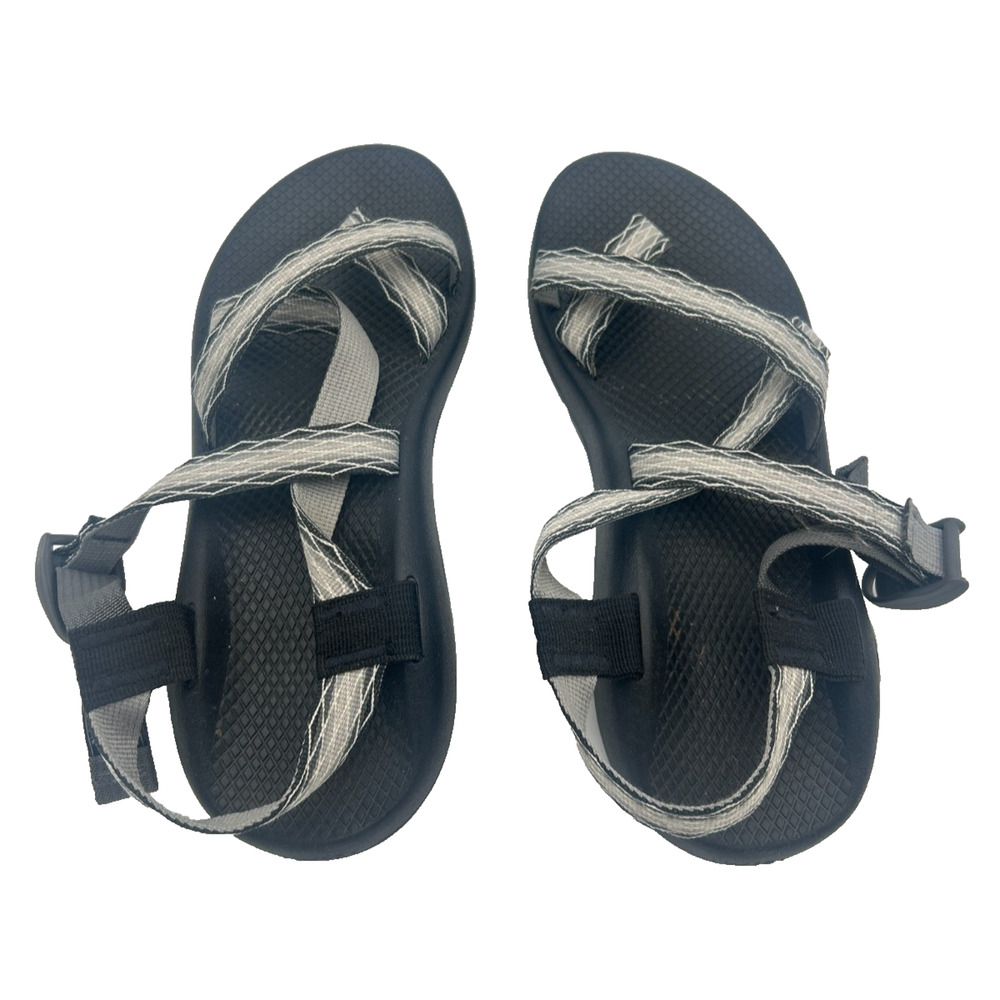 Chaco Women’s Sport Sandals Women Size 10 Black Gray Adjustable Straps Outdoor - Picture 4 of 7